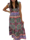 Jade Belle Maxi Dress In Multi In Multi