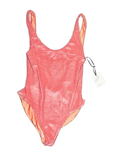 Pre-owned Jade Bodysuit In Pink