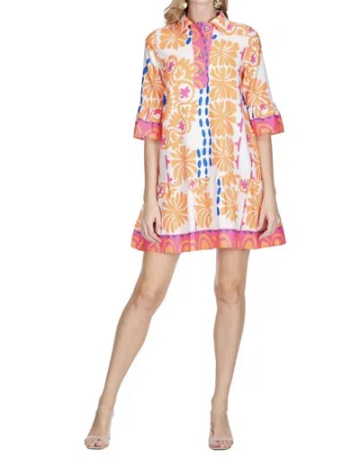 Jade Bold Summer Print Dress In Summers Edge In Multi