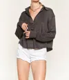 Jade By Jane Can't Help But Miss You Top In Charcoal In Pink
