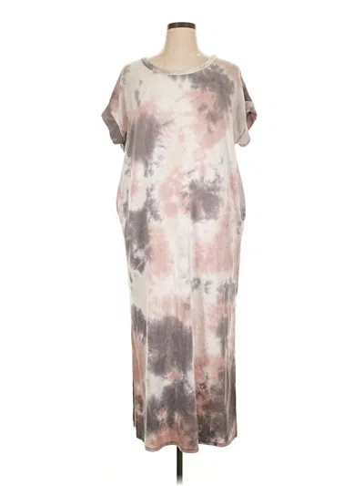 Pre-owned Jade By Jane Casual Dress In Gray