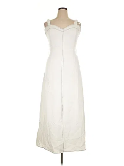 Pre-owned Jade By Jane Casual Dress In Ivory