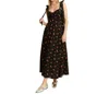 Jade By Jane Cherry Midi Dress - Plus In Black In Black