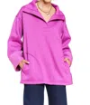 Jade By Jane Together At Last Collared Pullover In Magenta In Pink