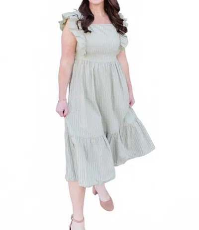Jade By Jane Women's Heidi Midi Dress In Green
