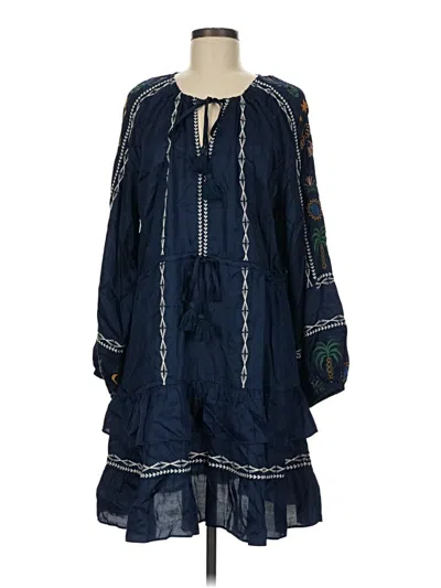 Jade Casual Dress In Blue