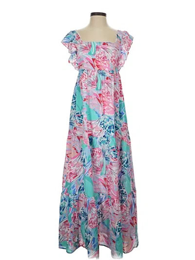 Pre-owned Jade Casual Dress In Blue