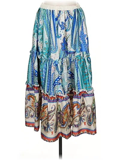 Pre-owned Jade Casual Skirt In Blue