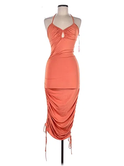 Pre-owned Jade Cocktail Dress In Orange