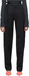 Jade Cropper Black Two-pocket Trousers In 009 Black