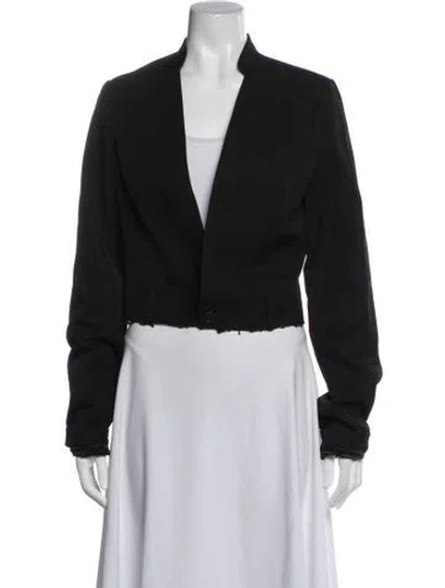Pre-owned Jade Cropper Jacket In Black
