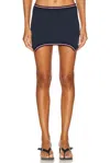 Jade Cropper Mini Skirt In Black