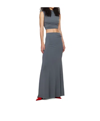 JADE CROPPER O-RING MAXI SKIRT