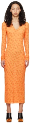 Jade Cropper Printed Midi Dress In Multi