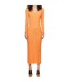 Jade Cropper Printed Midi Dress In Multi
