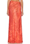Jade Cropper Reversible Maxi Skirt