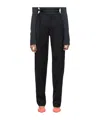 Jade Cropper Black Two-pocket Trousers In Blue
