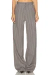 Jade Cropper Wide Leg Pant In Gray