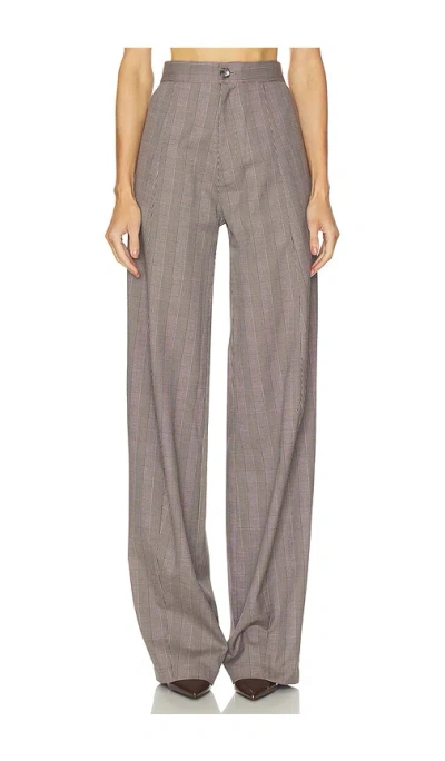 Jade Cropper Wide Leg Pant In Neutral