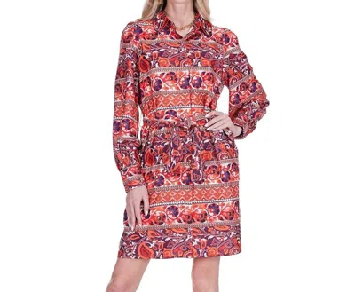 Jade Isabella Dress In Red In Multi