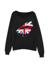 Jade Jagger Logo-print T-shirt In Black