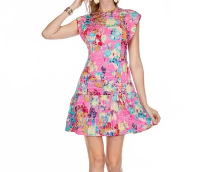 Jade Karen Floral Breeze Dress In Pink