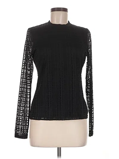 Pre-owned Jade Long Sleeve Top Black Turtleneck Tops
