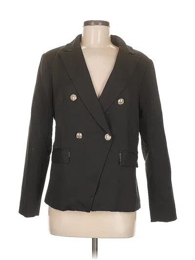Pre-owned Jade Melody Tam Blazer Jacket In Black