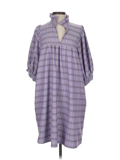 Jade Melody Tam Casual Dress In Purple