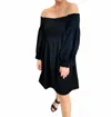 Jade Melody Tam Smocked Dress In Black