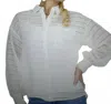 Jade Oversize Shirt In White In White