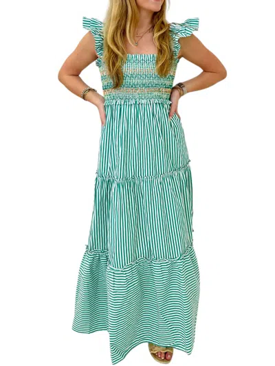 Jade Palmer Maxi Dress In Green