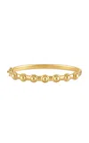 Jade Ruzzo 18k Yellow Gold Vic Bangle