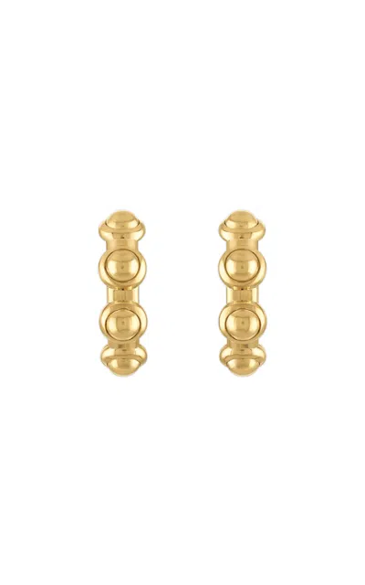 Jade Ruzzo 18k Yellow Gold Vic Hoops