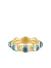 Jade Ruzzo 18k Yellow Gold Vic Topaz Ring In Gold