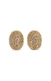 Jade Ruzzo Bubble 18k Yellow Gold Diamond Earrings