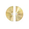 Jade Ruzzo 18k Yellow Gold Cymbal Earrings In 18k Yellow Gold,diamond