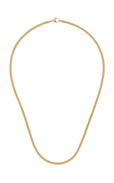 Jade Ruzzo Leo 18k Yellow Gold Chain Necklace