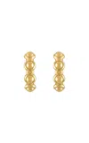 Jade Ruzzo Vic 18k Yellow Gold Earrings