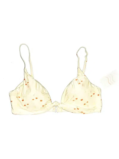 Pre-owned Jade Sleeveless Top Ivory Halter Neckline Tops