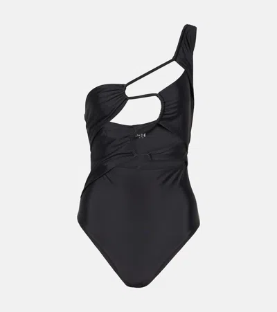 Jade Swim Align Cutout Swimsuit In Black