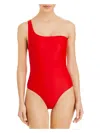 Jade Swim Evolve One Piece One Shoulder Swimsuit In Black