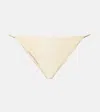 Jade Swim Bare Minimum Bikini Bottoms In White