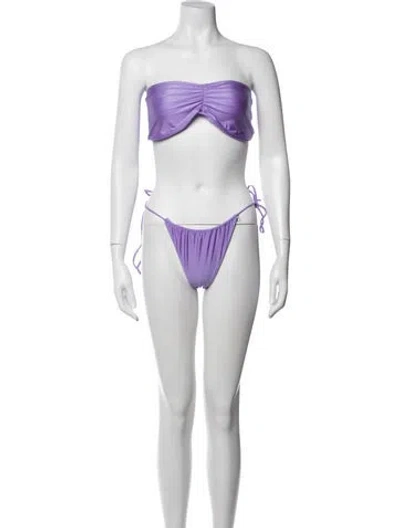 Pre-owned Jade Swim Bikini In Pink