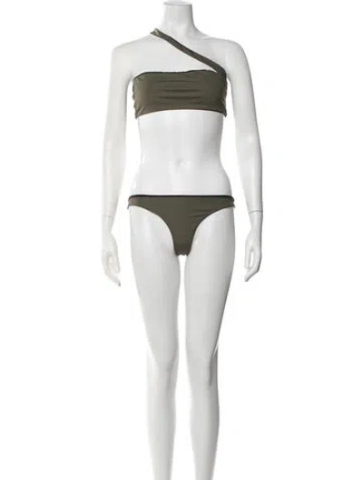 Pre-owned Jade Swim Bikini W/ Tags In Neutrals
