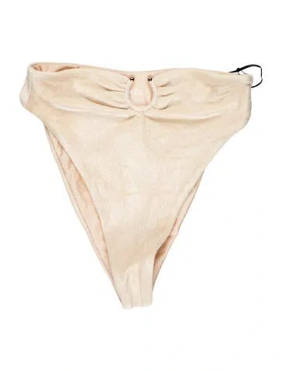 Pre-owned Jade Swim Bottoms W/ Tags In Neutrals