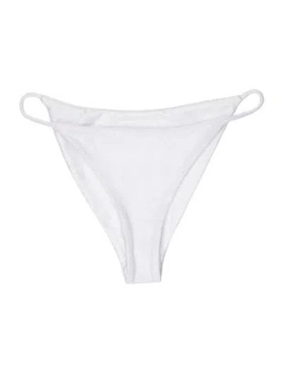 Pre-owned Jade Swim Bottoms In White