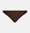 Jade Swim Classic Bikini Bottoms In Chocolate