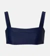 Jade Swim Coast Bikini Top In Blue