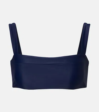 Jade Swim Coast Bikini Top In Blue